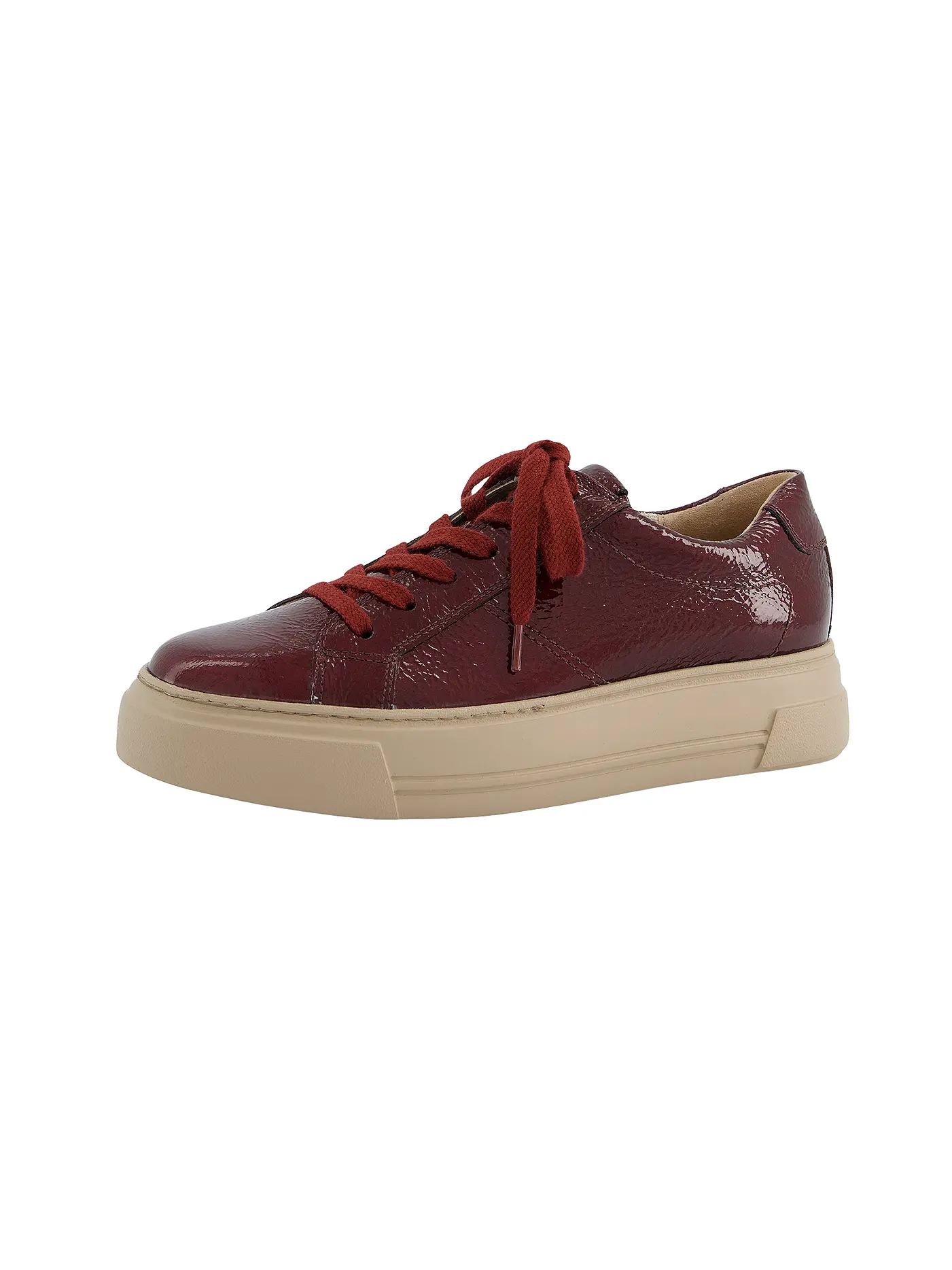 PAUL GREEN | Sneaker | dunkelrot
